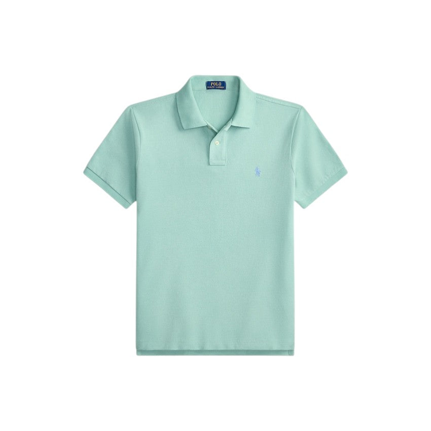 Polo Ralph Lauren Men polo shirt heren licht groen Slim fit 710536856503
