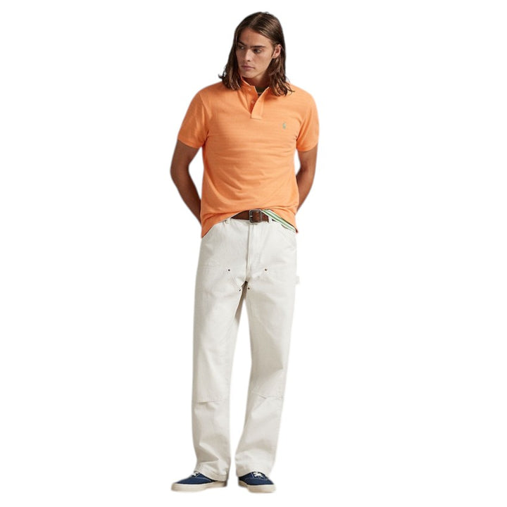 Polo Ralph Lauren Men polo shirt heren oranje Custom slim fit 710680784465