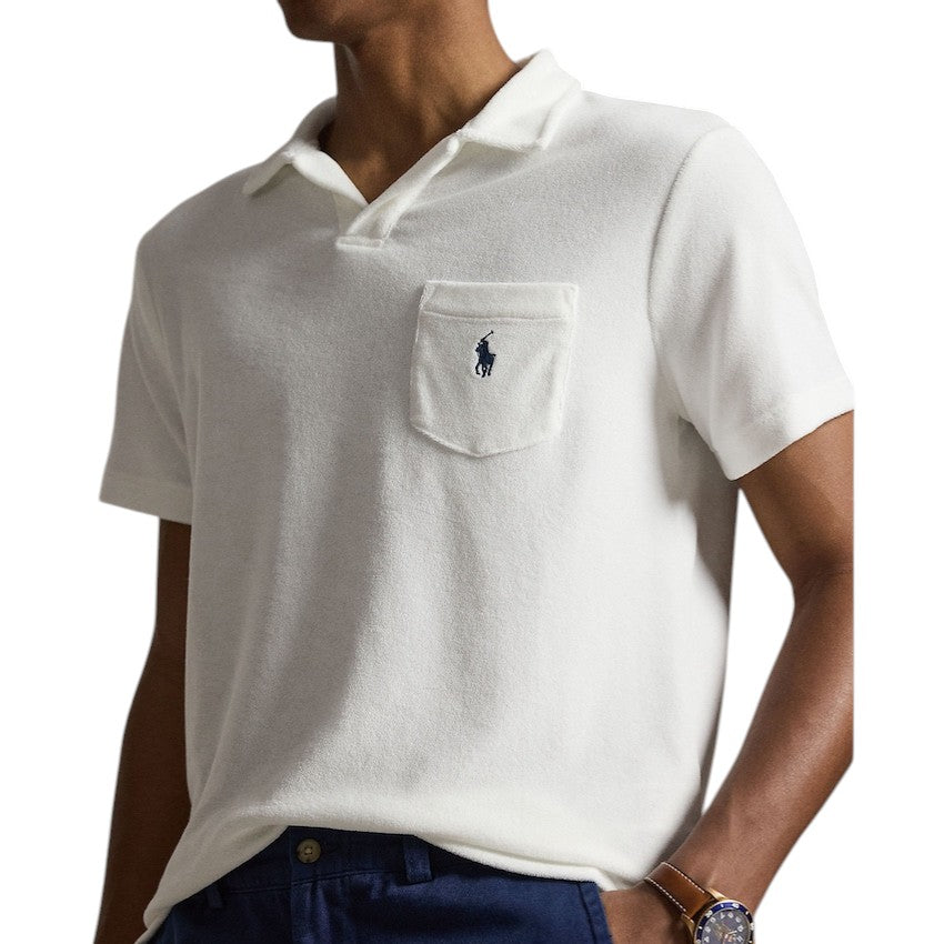 Polo Ralph Lauren Men polo shirt heren wit Classic fit 710A12491002
