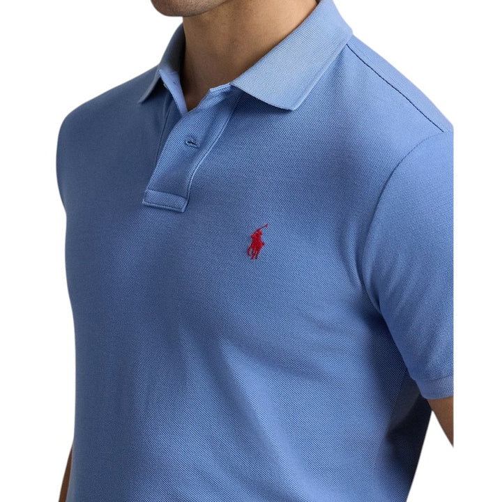 Polo Ralph Lauren Men polo shirt korte mouwen heren blauw Custom slim fit 710680784412