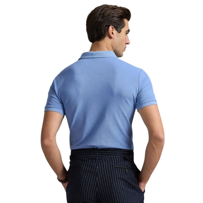 Polo Ralph Lauren Men polo shirt korte mouwen heren blauw Custom slim fit 710680784412