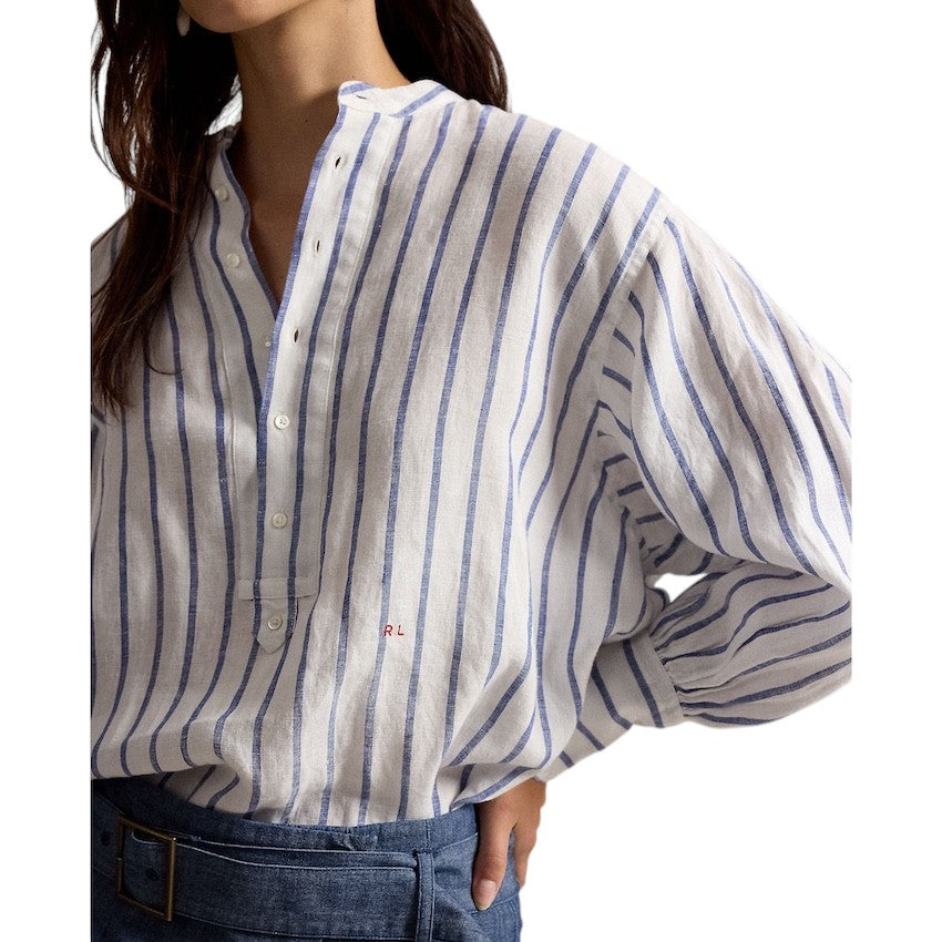 Polo Ralph Lauren Women blouse dames wit 211A12789001