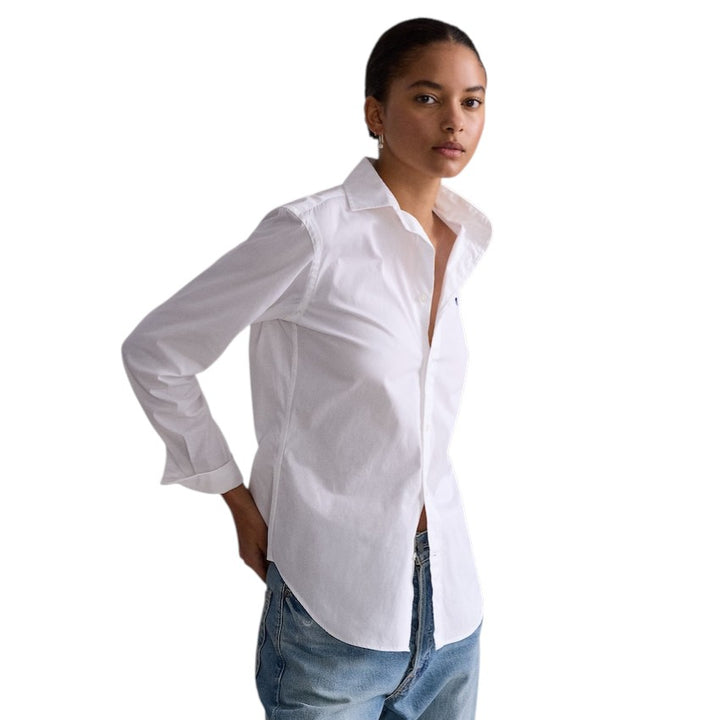 Polo Ralph Lauren Women blouse lange mouwen dames wit 211891376001