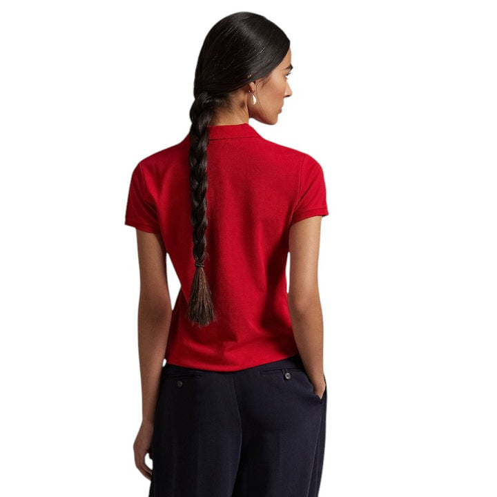 Polo Ralph Lauren Women polo shirt dames rood Slim 211870245004