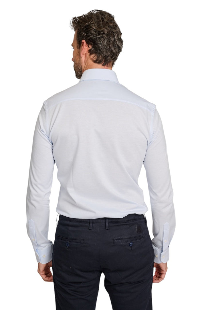 Profuomo hemd heren blauw PPXH10033B