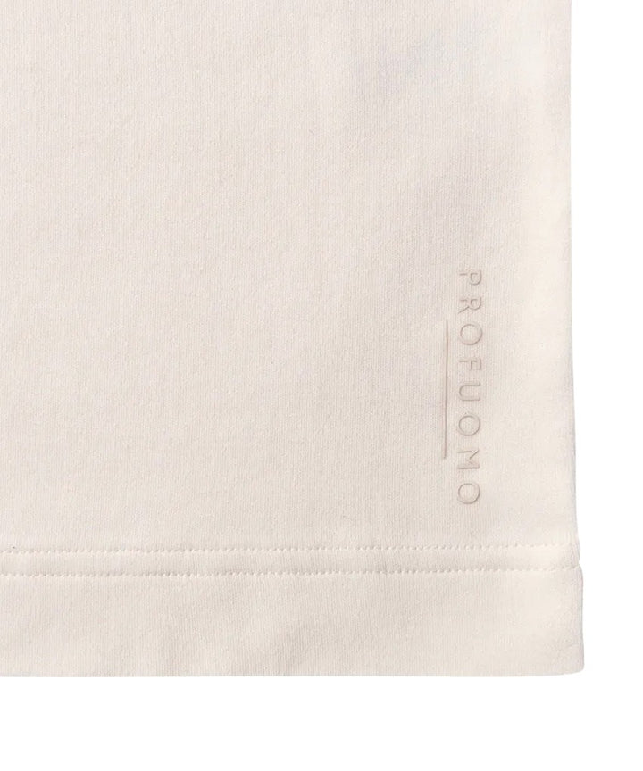 Profuomo t-shirt korte mouwen heren ecru PPWT10003B