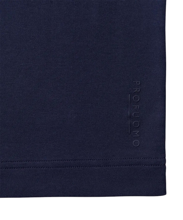 Profuomo t-shirt korte mouwen heren marine PPWT10003A.