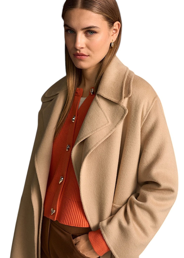 Riani mantel jas dames camel 672020-3886 830