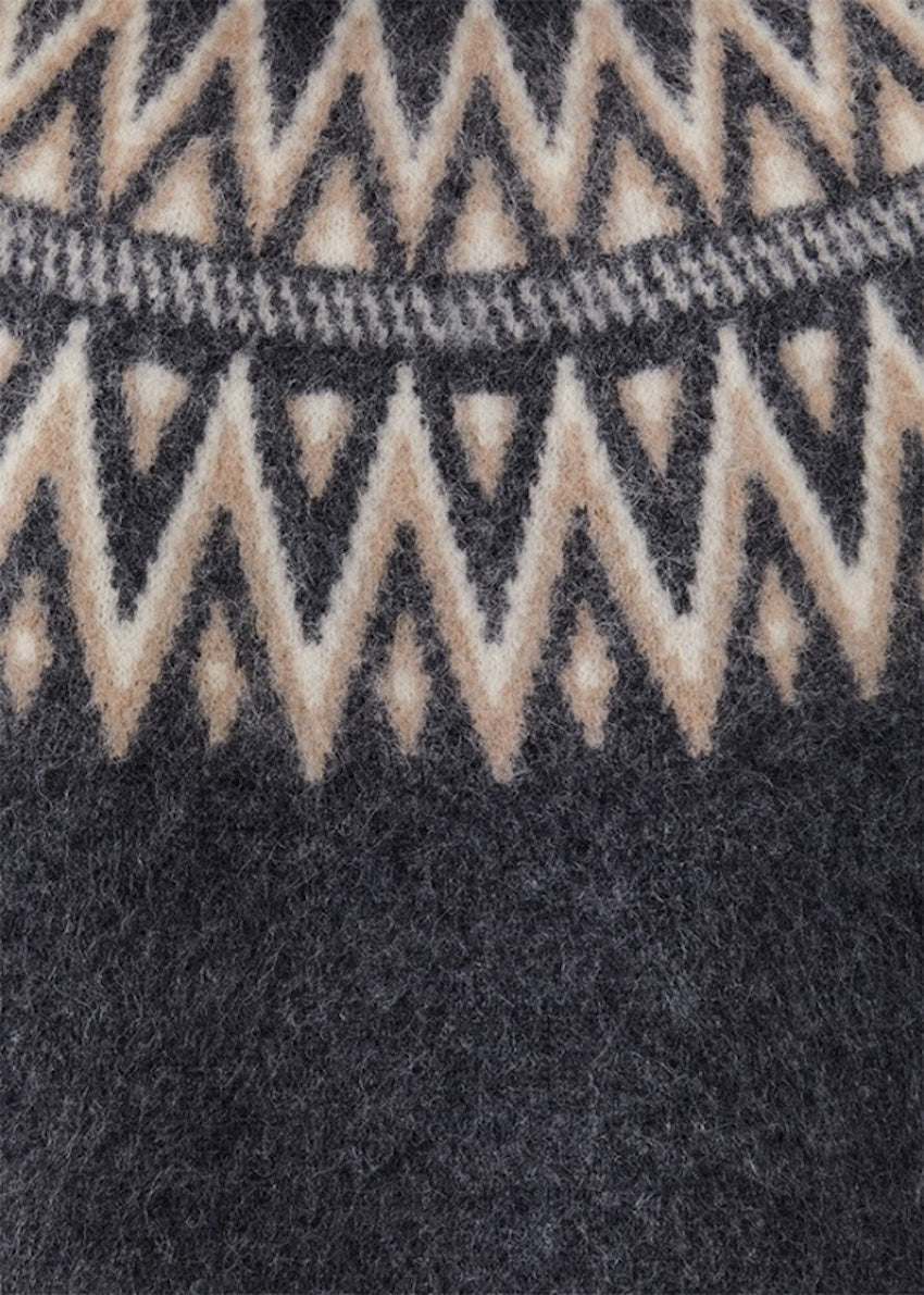 Riani pull trui rolkraag dames anthraciet 687710-8427 960
