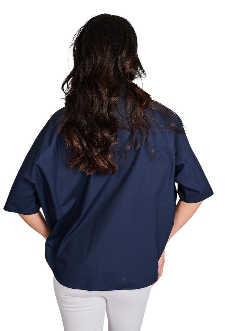 Robert Friedman blouse dames marine Biancal I1301 18