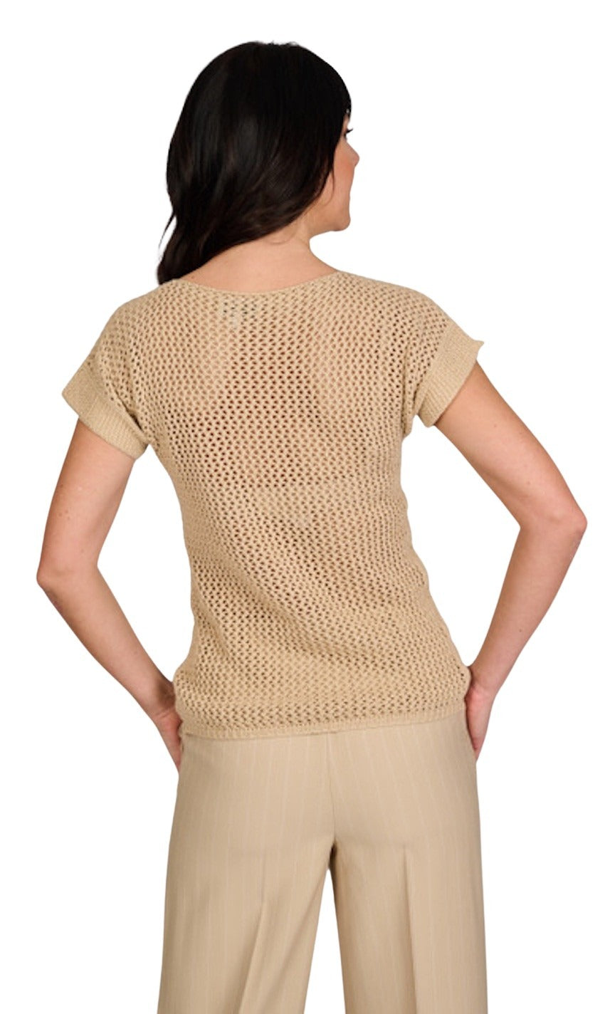 Scapa Flow pull trui dames camel Fides KUFUE 038