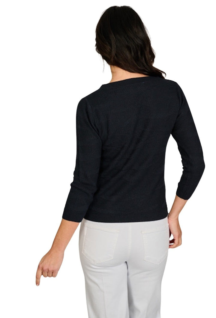 Scapa Flow pull trui dames marine Amelia KUFUE 022
