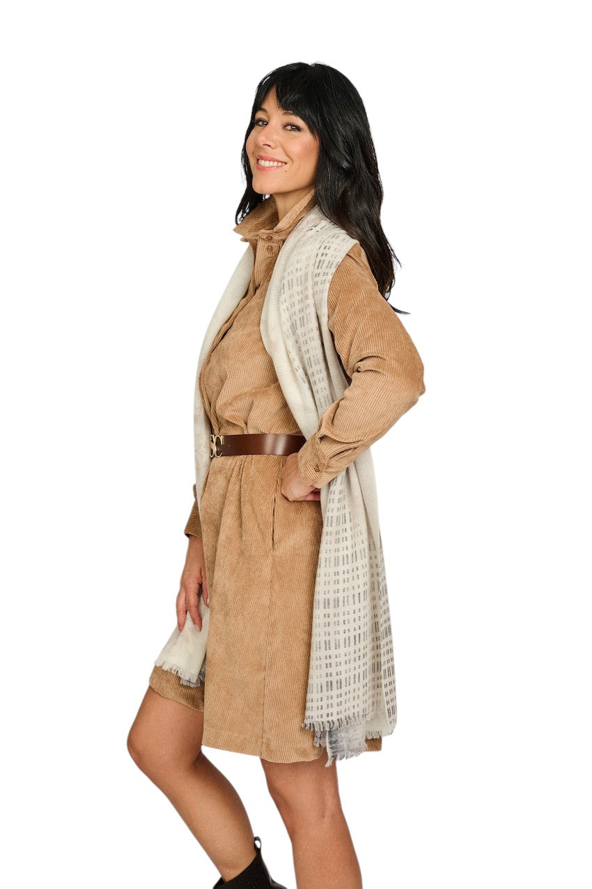 Scapa Flowa kleedje dames camel LARISA YUBOB 038