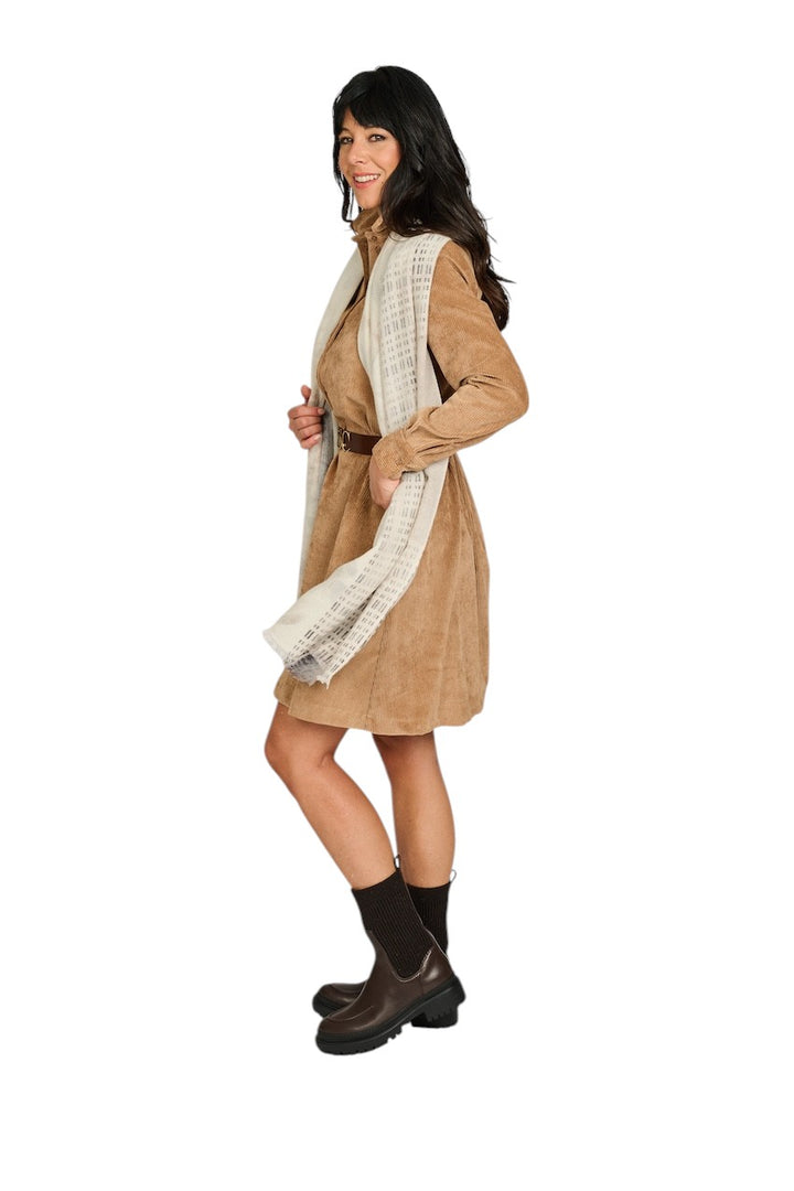 Scapa Flowa kleedje dames camel LARISA YUBOB 038