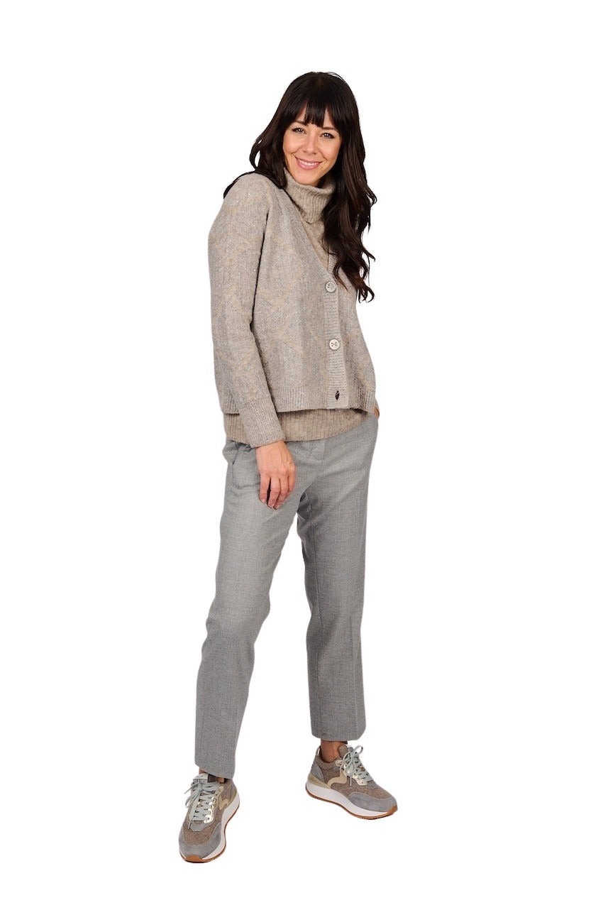 Seductive pantalon dames gris