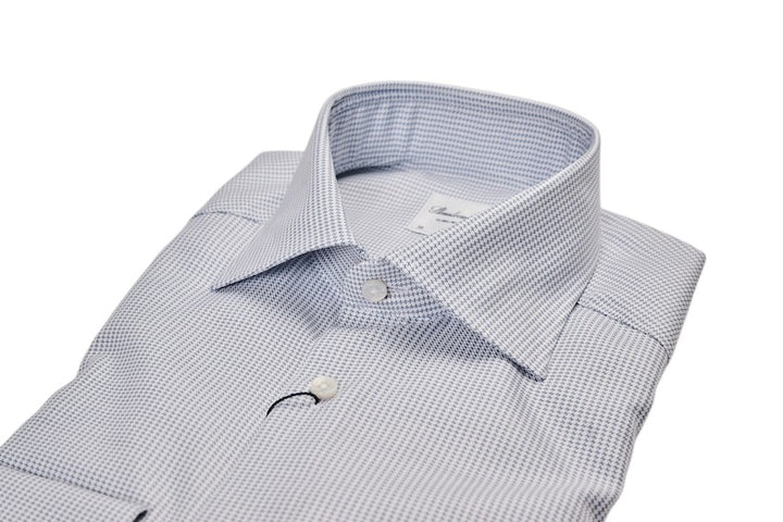Stenstroms Hombres camisa manga larga de hombre azul oscuro, corte entallado 7027719216 161