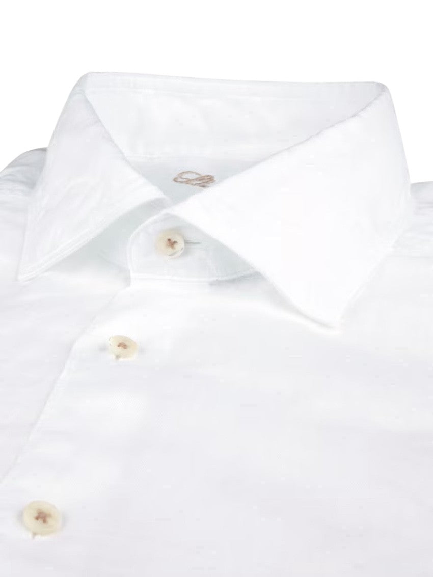 Stenstroms Men hemd lange mouwen heren wit Slimline 7747217970 000