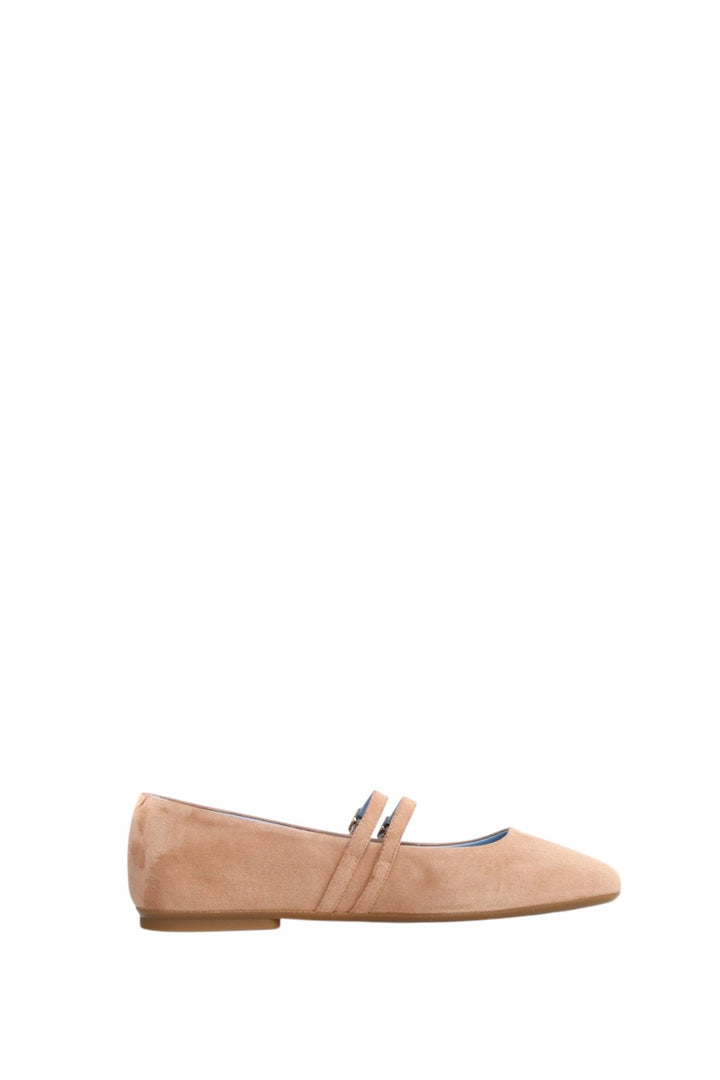 Voile Blanche Women geklede schoenen dames nude KARLIE VELVET SUEDE