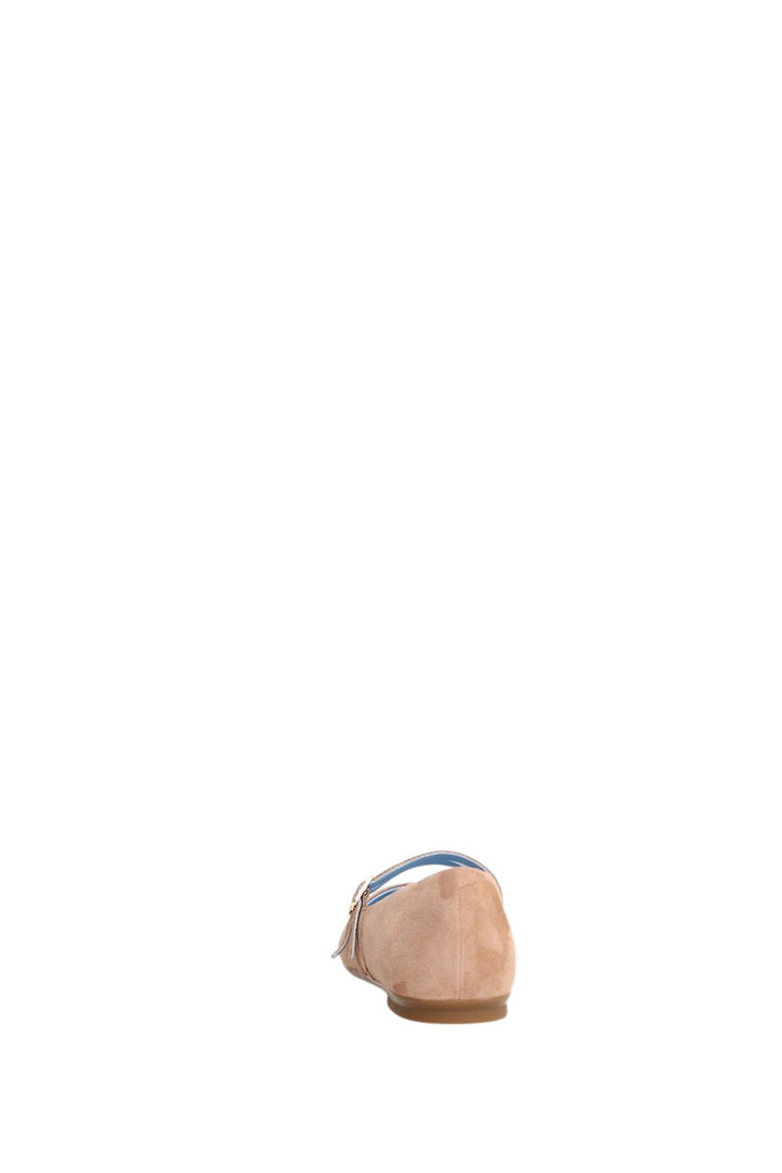 Voile Blanche Women geklede schoenen dames nude KARLIE VELVET SUEDE