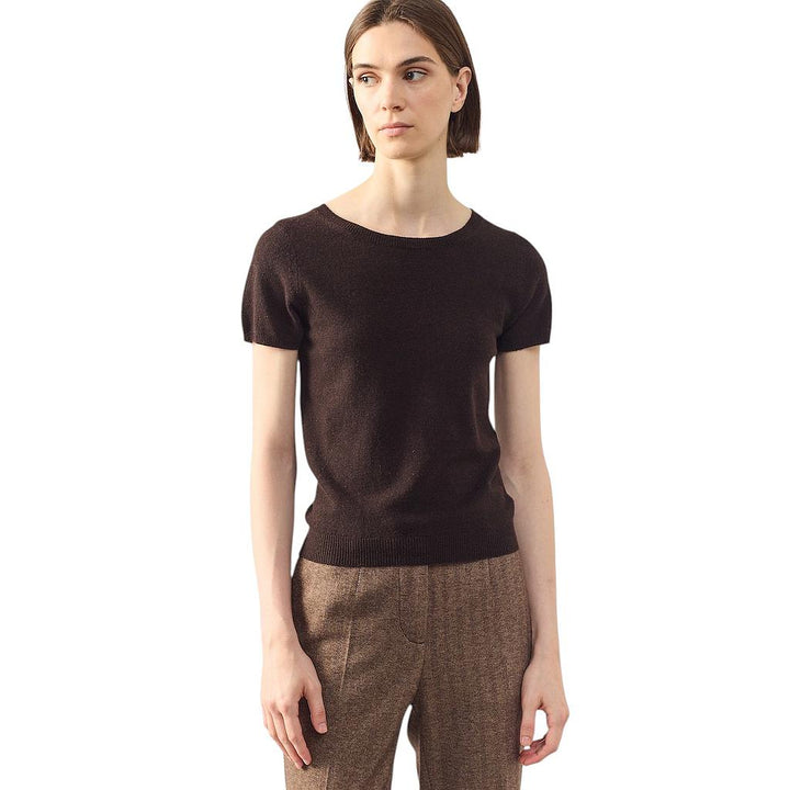 scapa-maglione-a-colletti-da-donna-marrone-conny