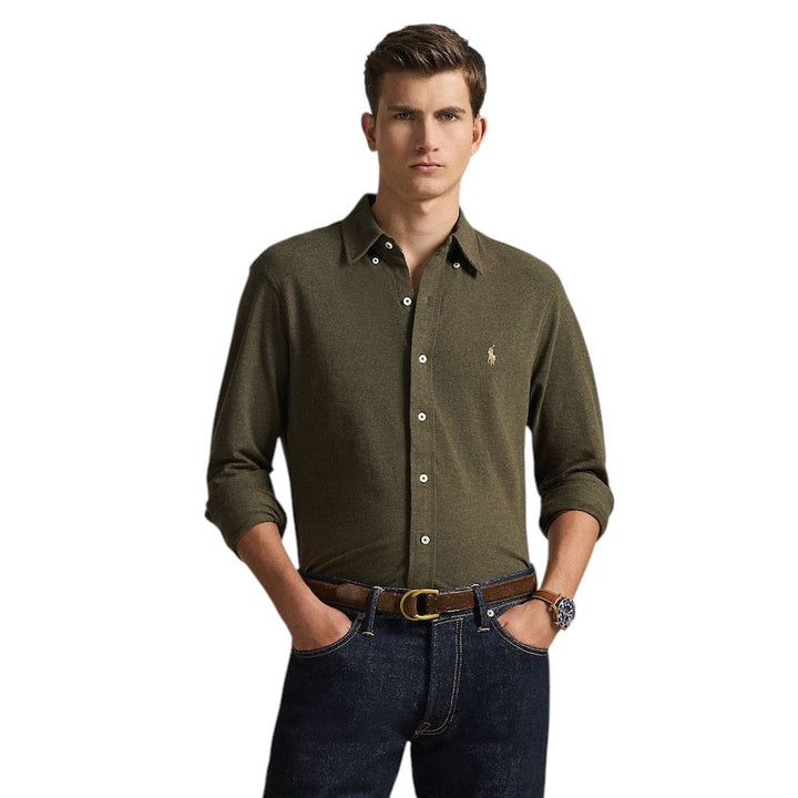 Polo-Ralph-Lauren-Herrenhemd-oliv-710654408111