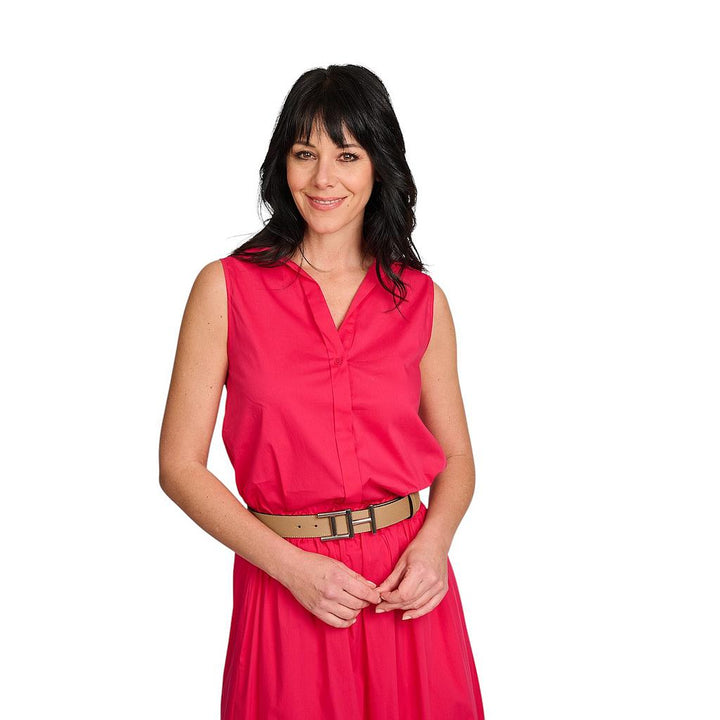 scapa-flow-blouse-zonder-mouwen-dames-framboos-adinda