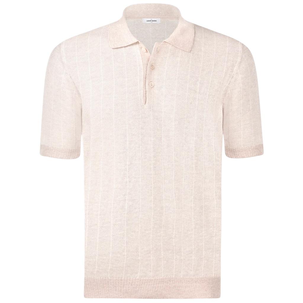 gran-sasso-men-polo-shirt-korte-mouwen-heren-beige-7