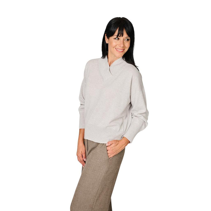 anneclaire-jersey-de-cuello-redondo-para-mujer-gris-d1844-857-265