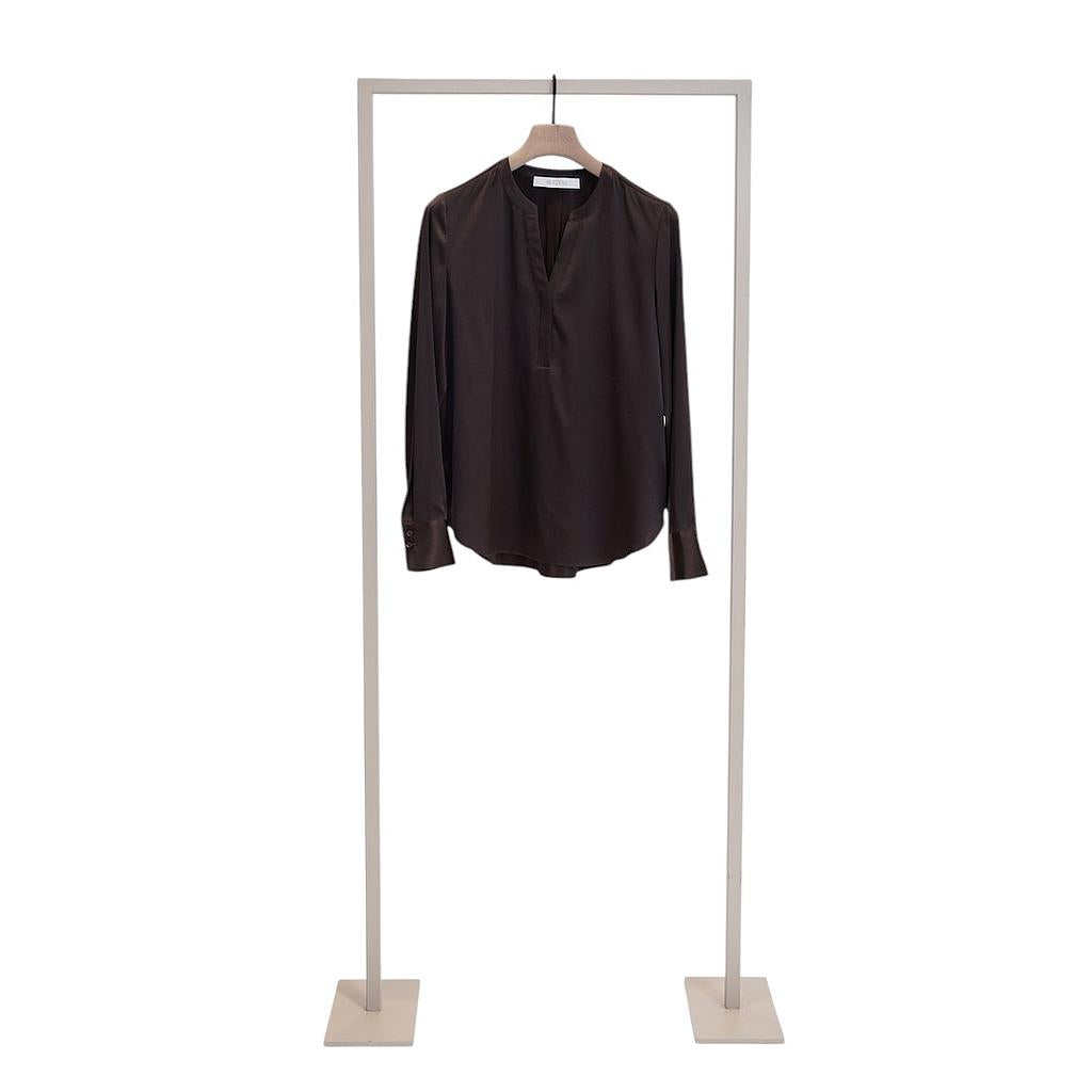Herzens blusa mujer marrón Emilia — foto de producto frontal